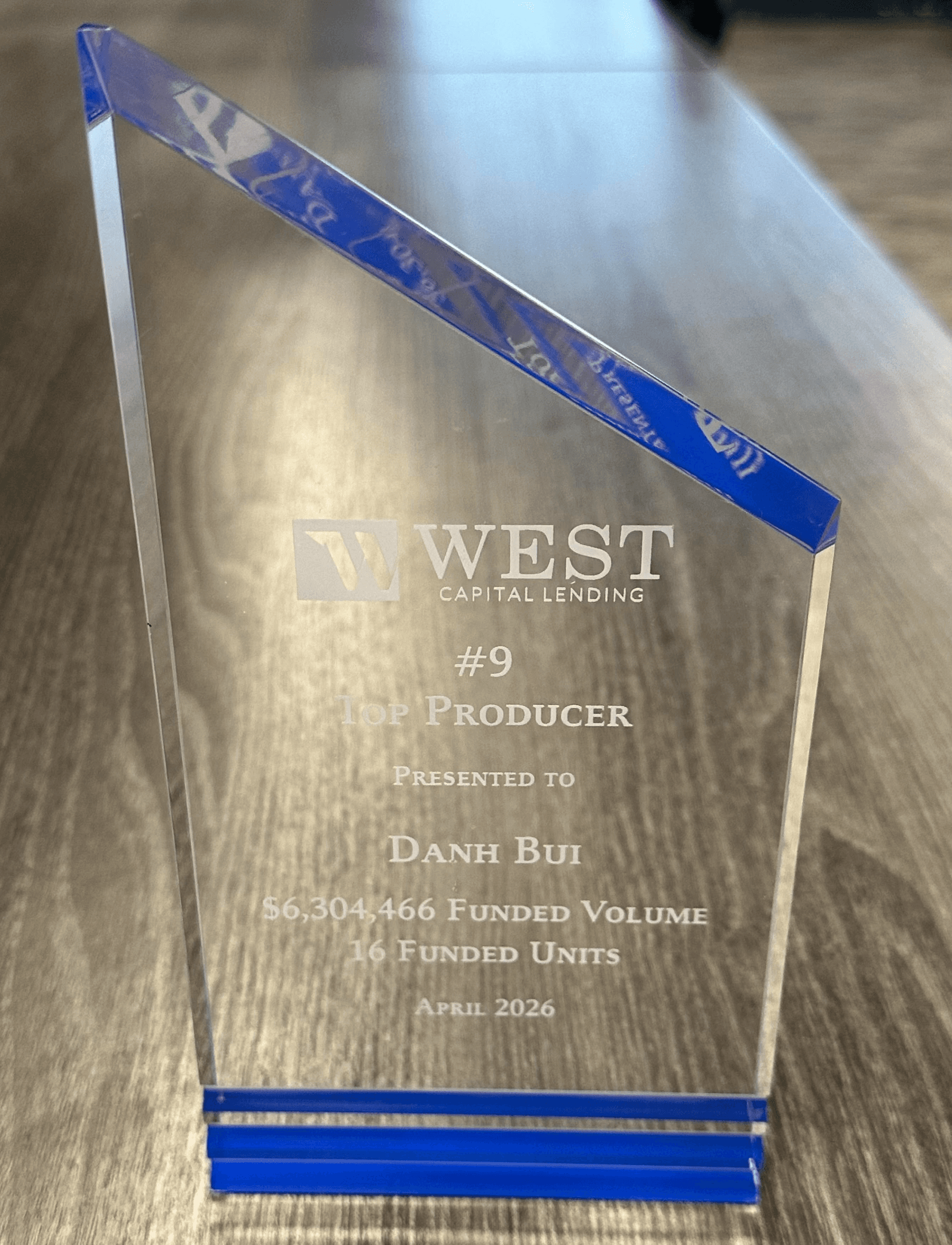 #9th Top Producer - Danh Bui