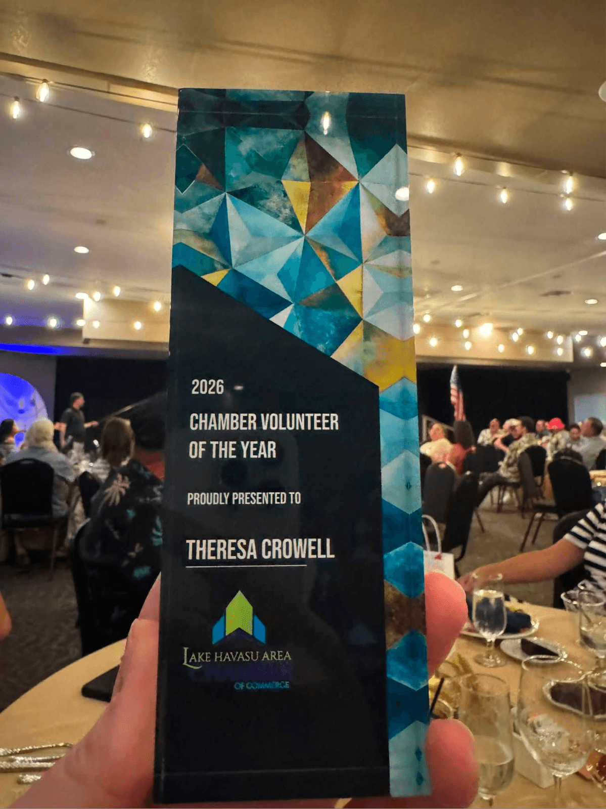 Chamber Volunteer of the year 