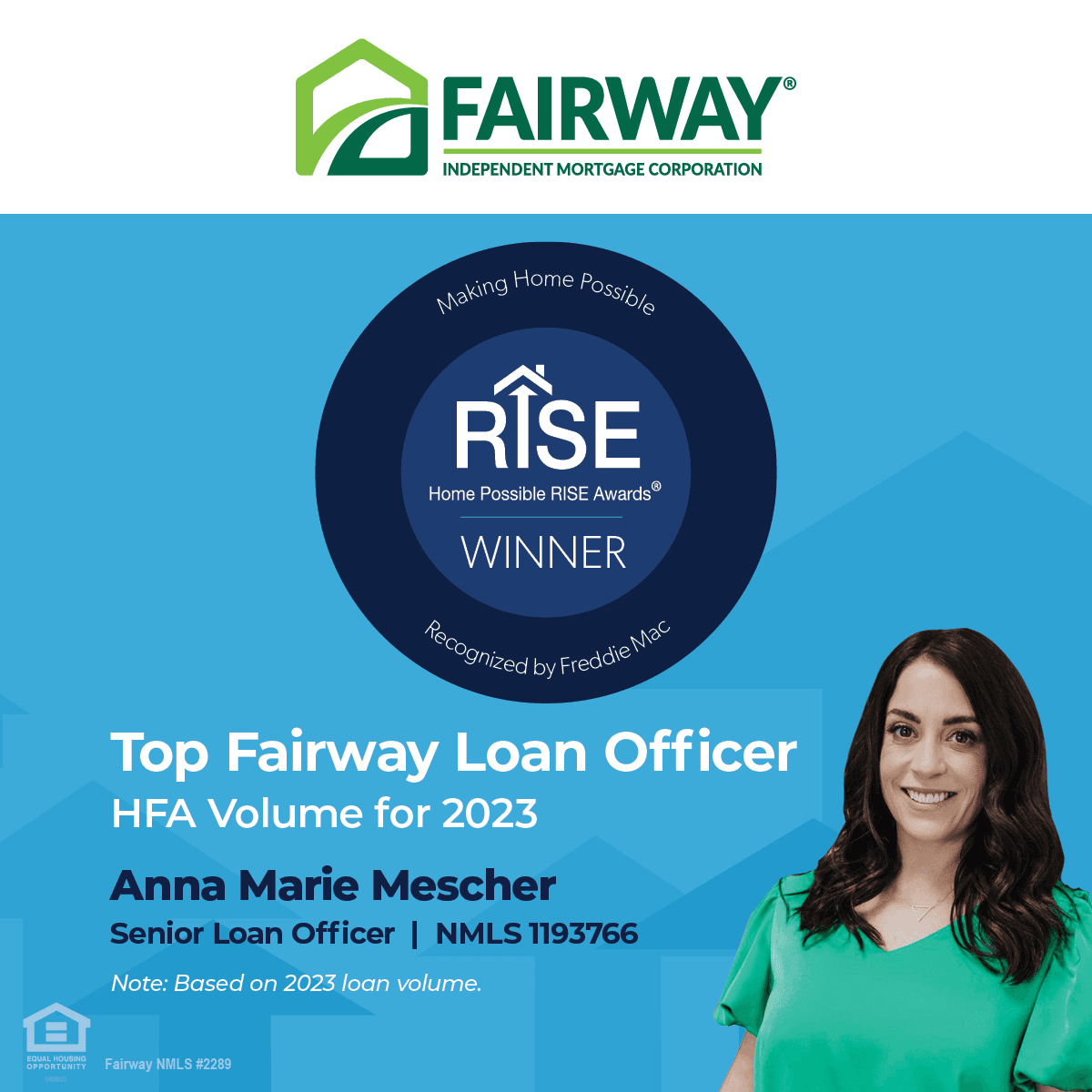 Top Fairway Loan Officer HFA volume 2023