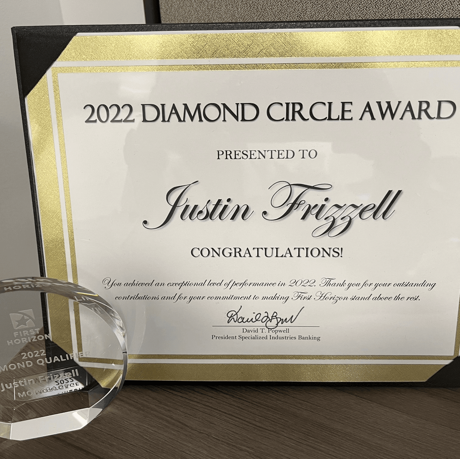 2022 Diamond Circle Award