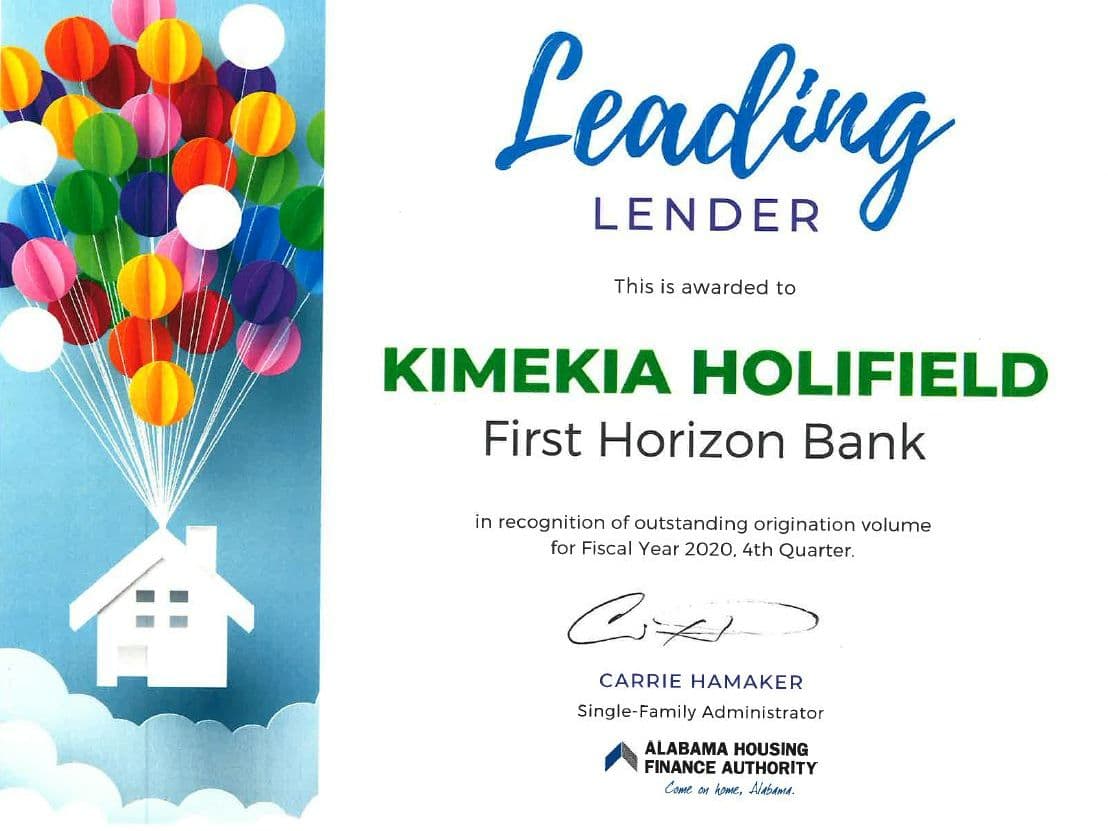Leading Lender Award 2020