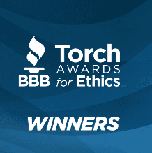 BBB Torch award for marketplace ethics