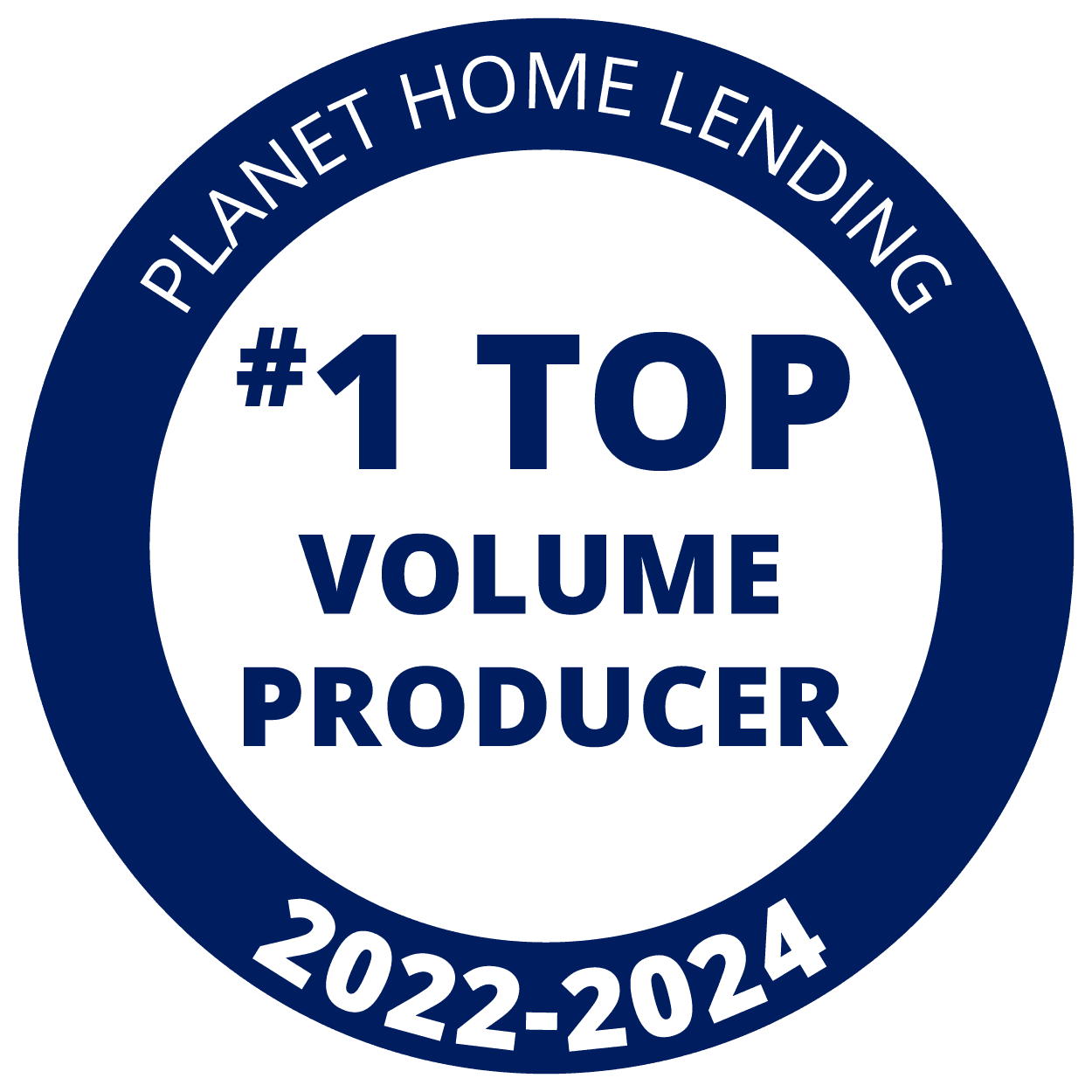 2022-2024 Top Producer - Volume