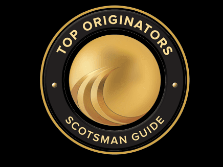 Top 1% Scotsman Guide's Top Originators