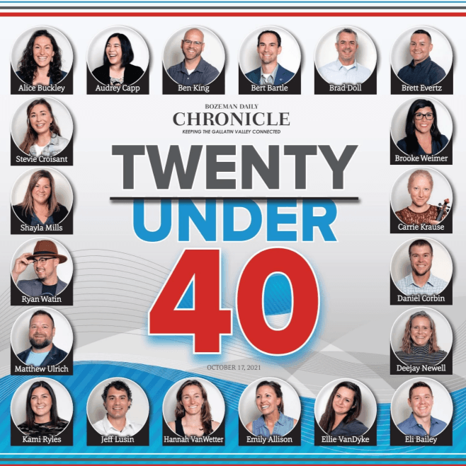 Top 20 under 40