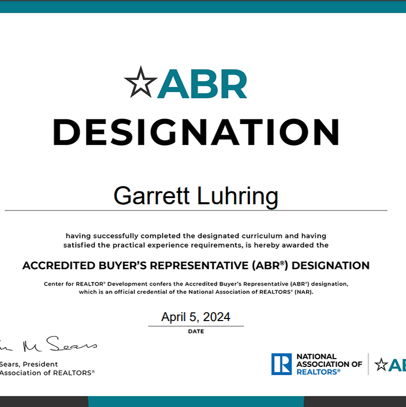 ABR (Accredited Buyers Agent)