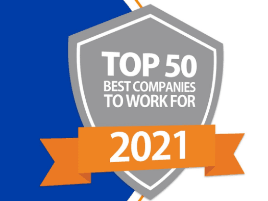 PRMG Top 50 companies to work for 2021