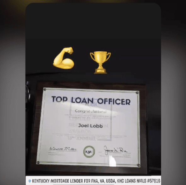 Kentucky Housing Top Loan Officer