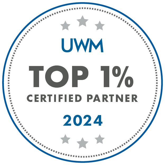 UWM Top 1% Certified Partner 2024