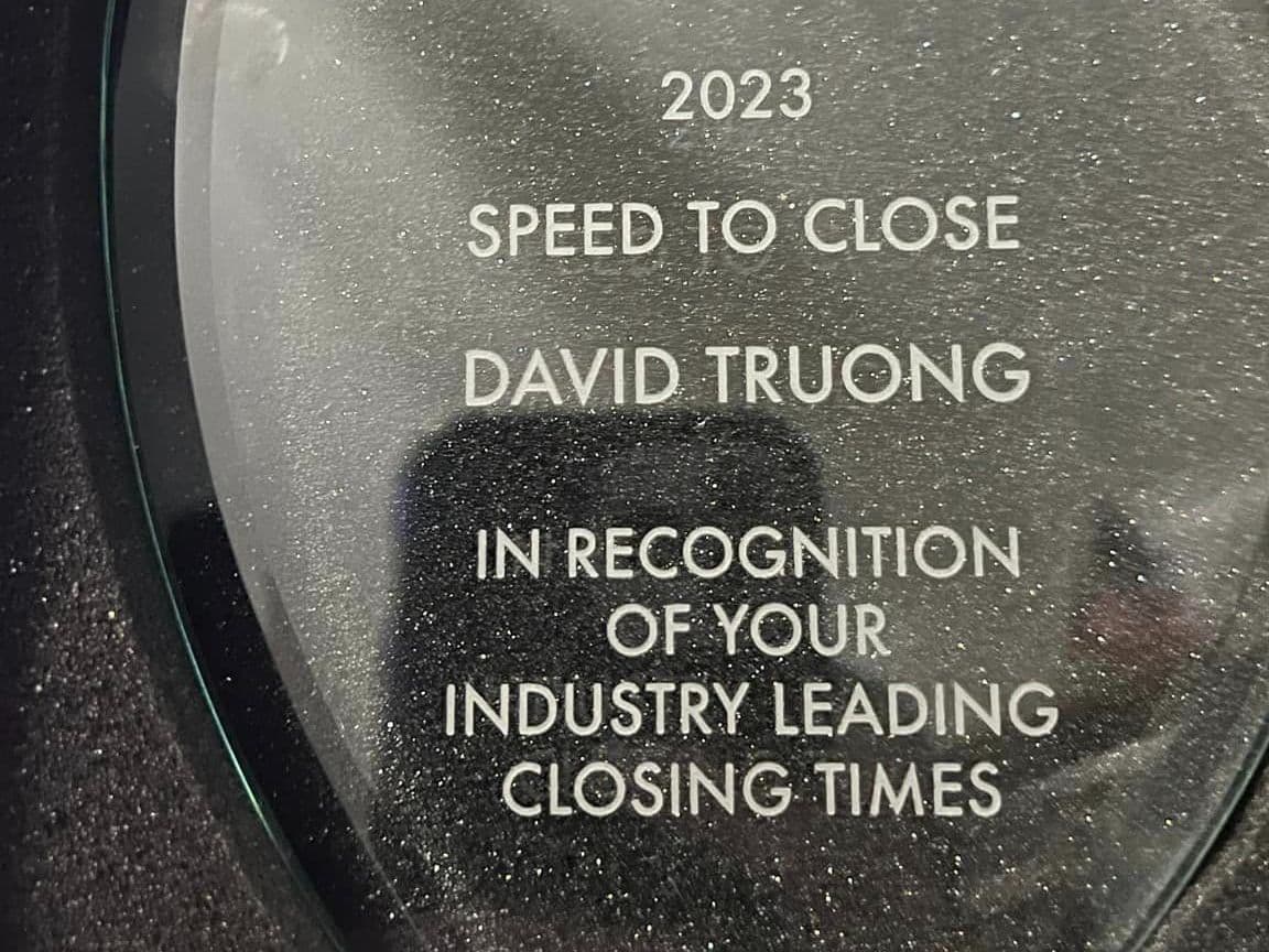 AWARD SPEED TO CLOSE 2023