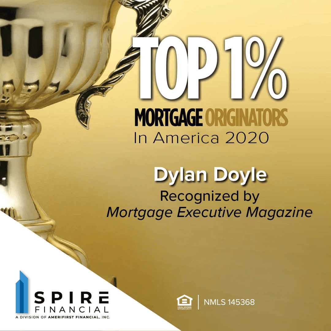 Mortgage Executive Magazine Top 1% 