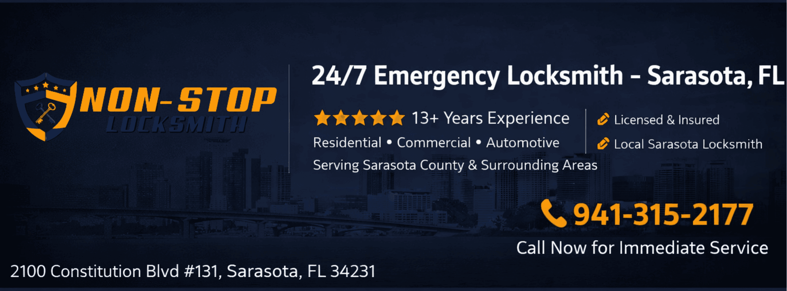 Non-Stop Locksmith's Cover Image