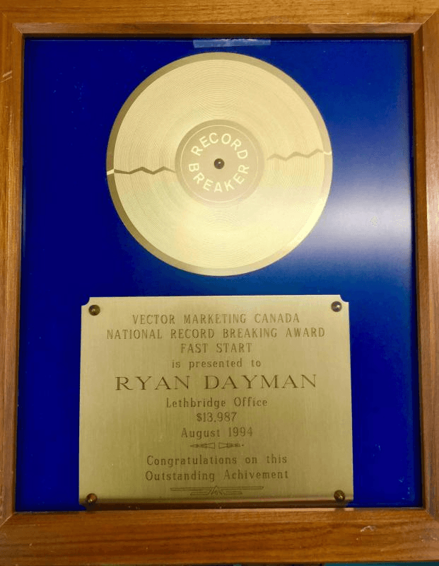 Vector Marketing Canadian Record Breaker