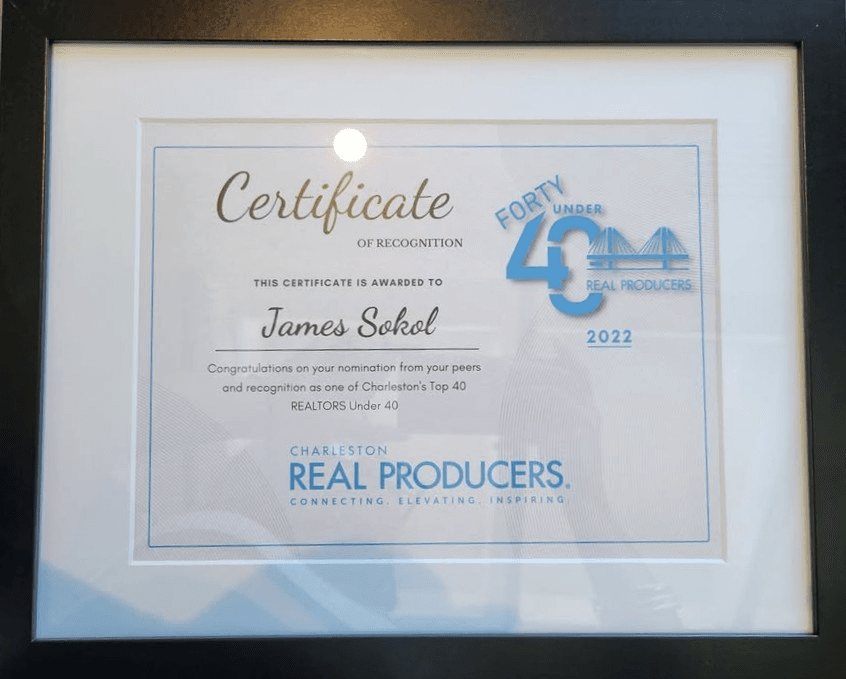 Top 40 Under 40 - Charleston Producers