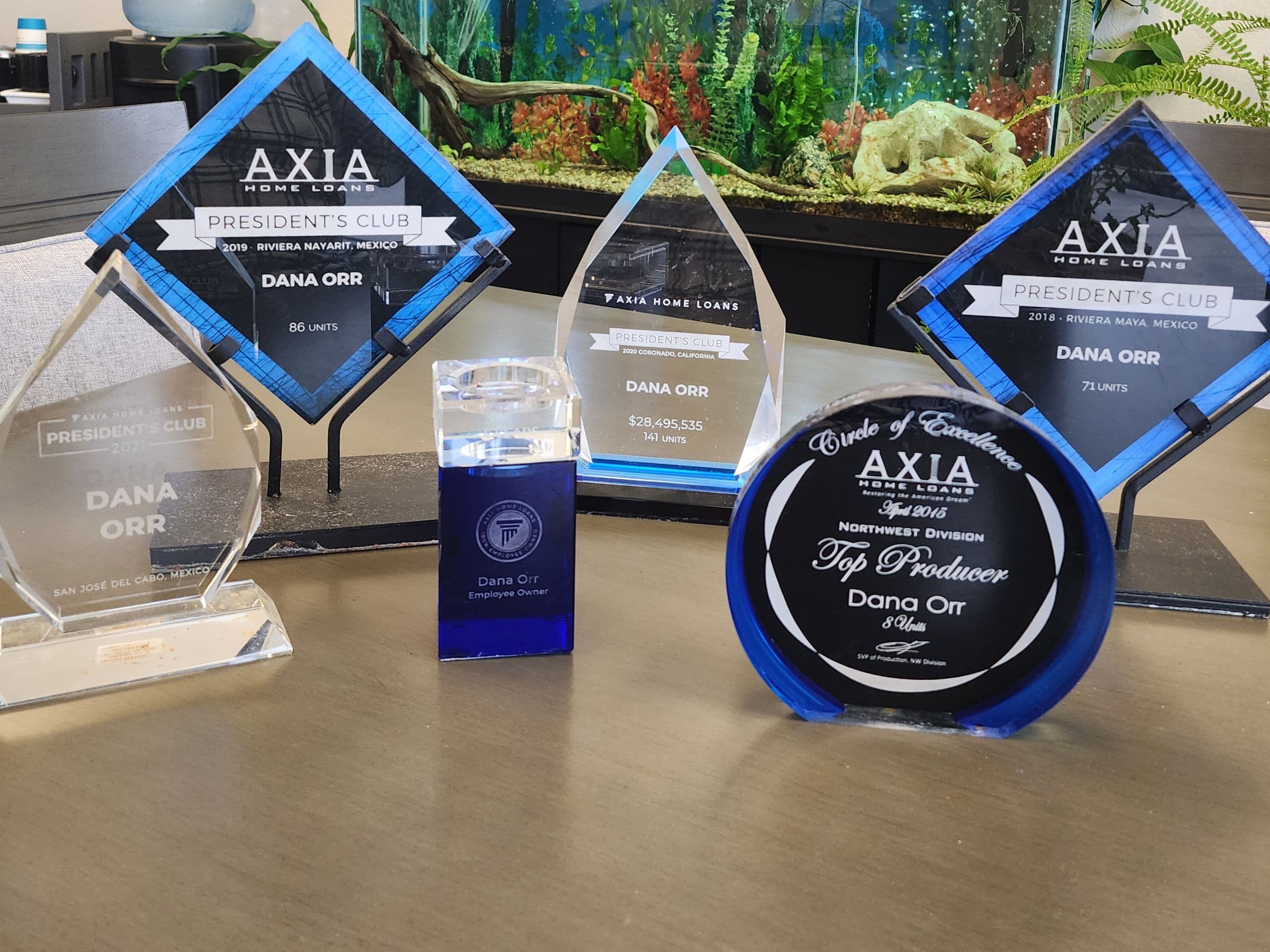 Presidents Club Axia 2014, 15, 16,17,18,19,20,21