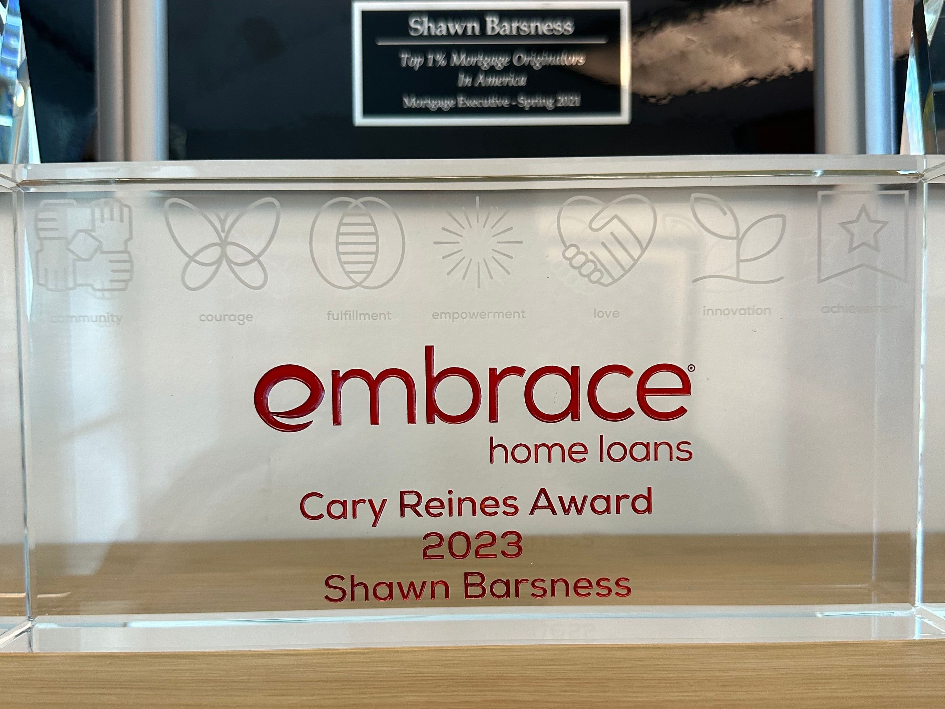 Cary Reines Award