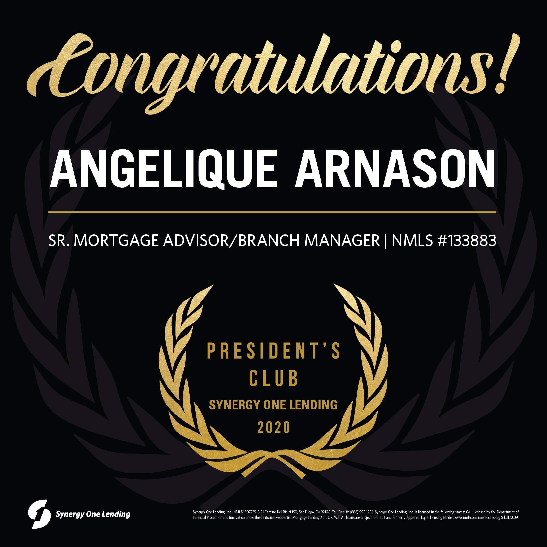 Angelique Arnason - Gallery Photo