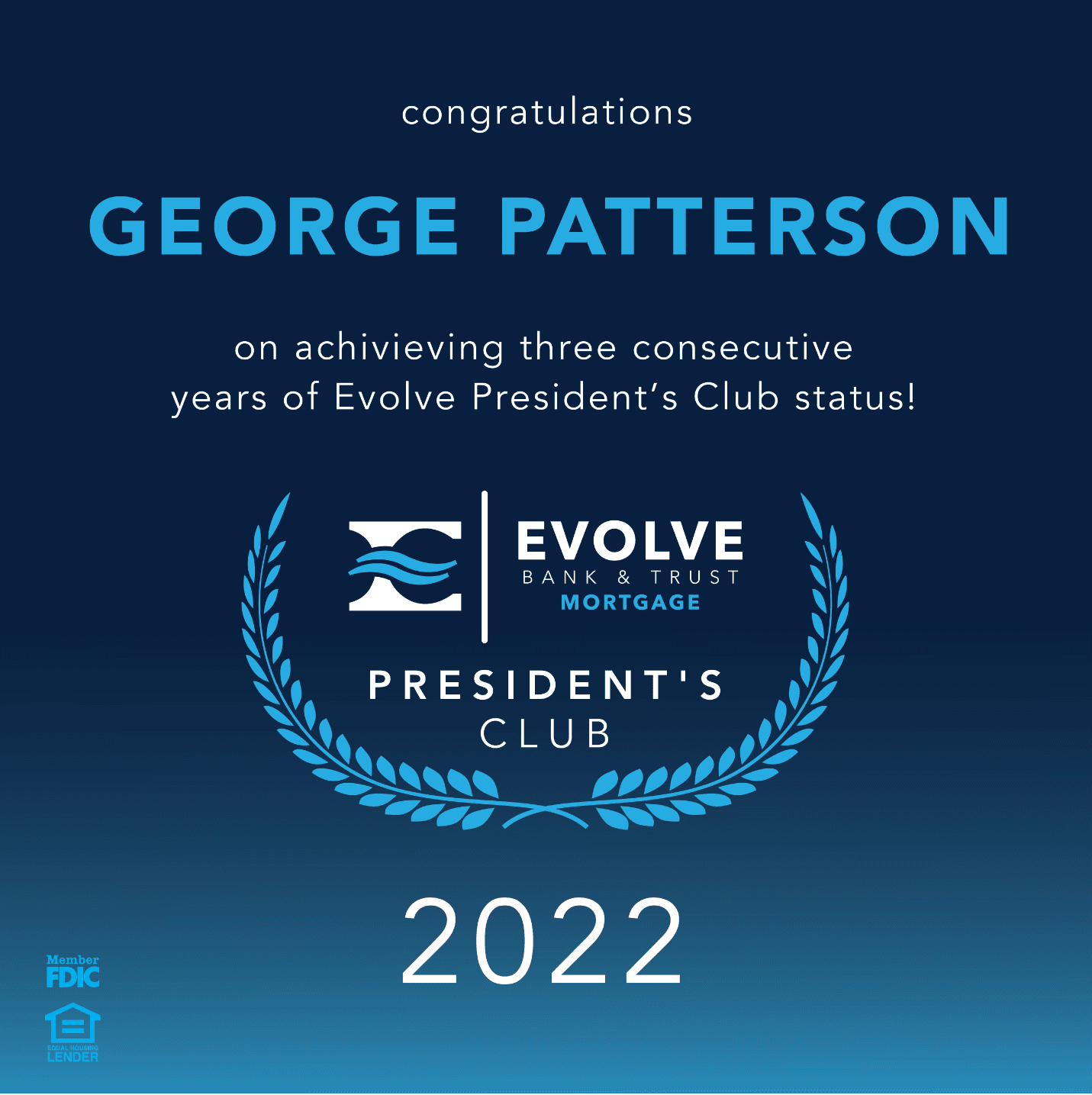 President's Club 2022