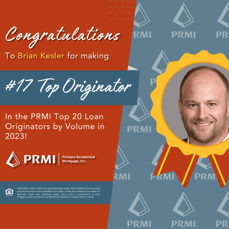 PRMI’s Top 20 Loan Originators