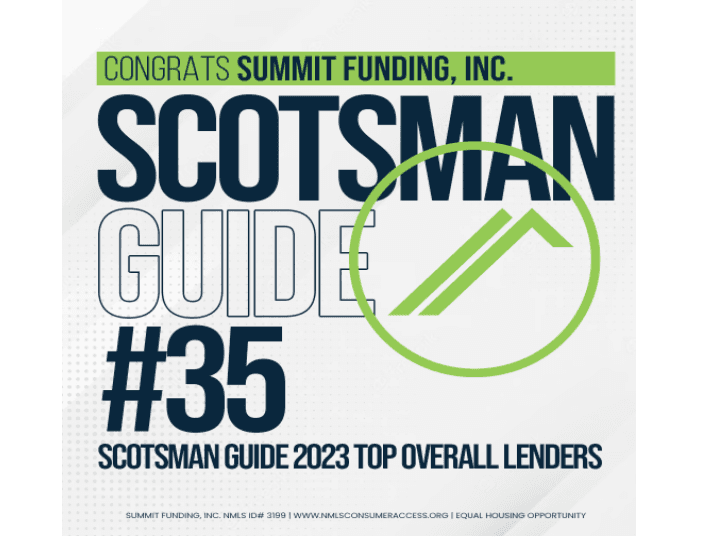 2023 Top Overall Lenders by Scotsman Guide