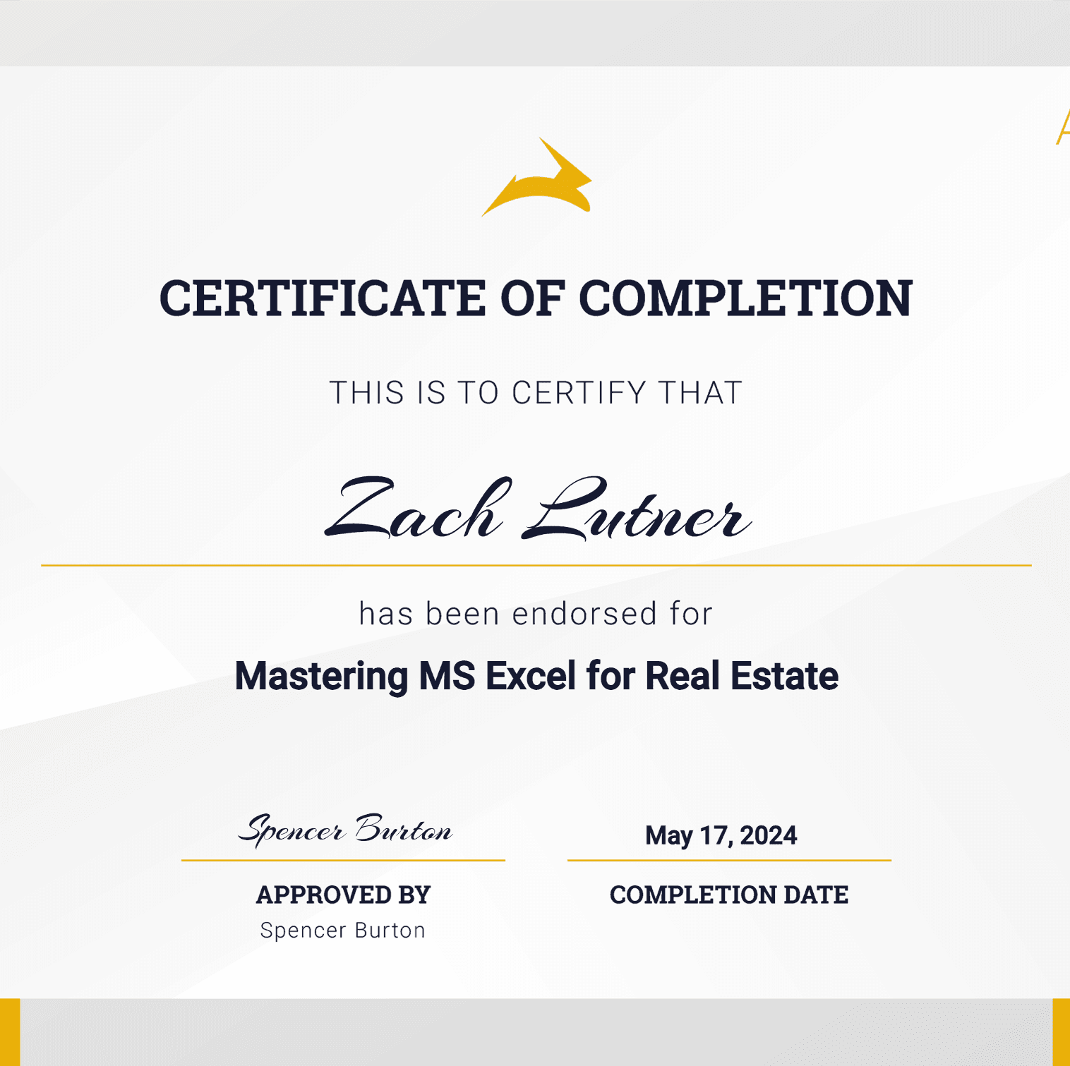 Mastering MS Excel for Real Estate