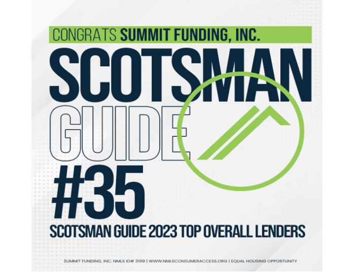 2023 Top Overall Lenders by Scotsman Guide