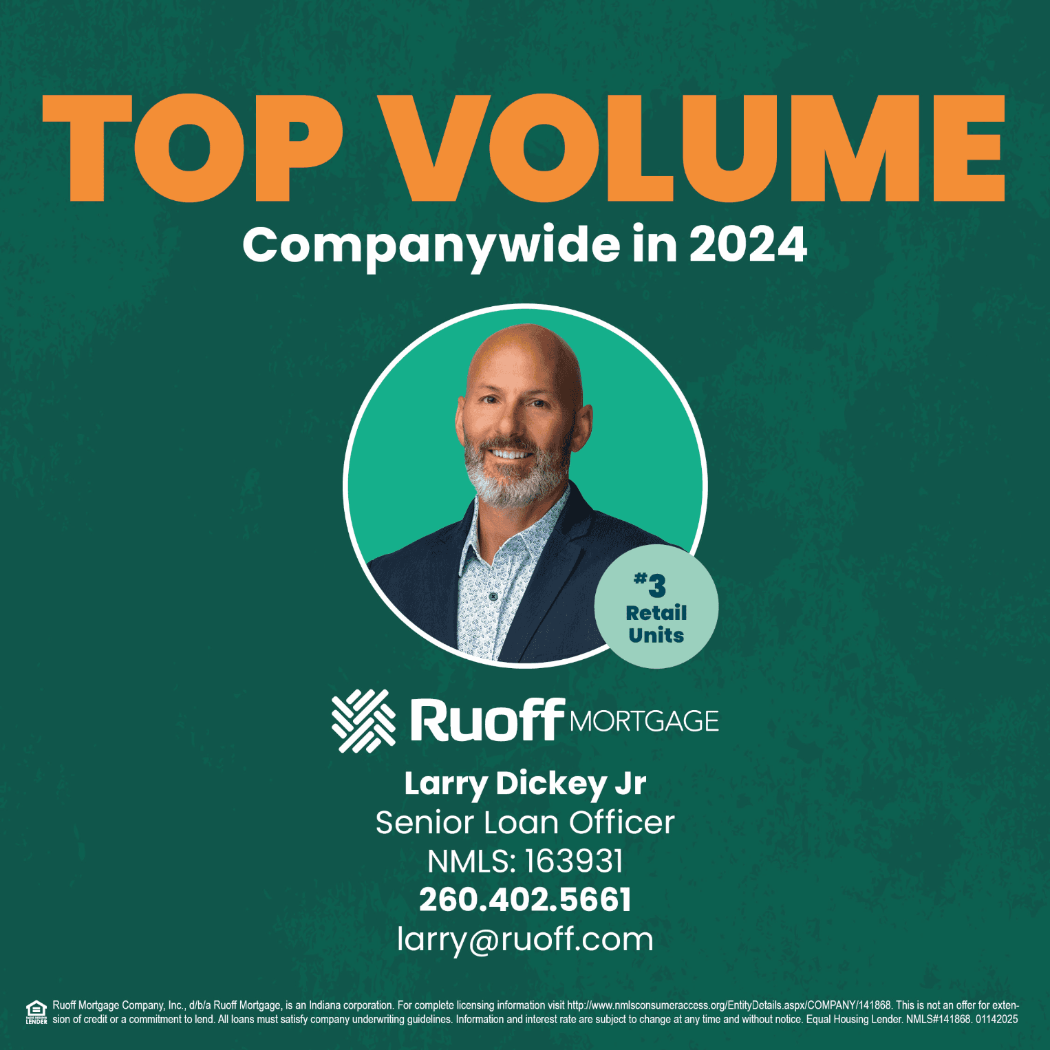 Larry Dickey Jr., Ruoff Mortgage - Gallery Photo