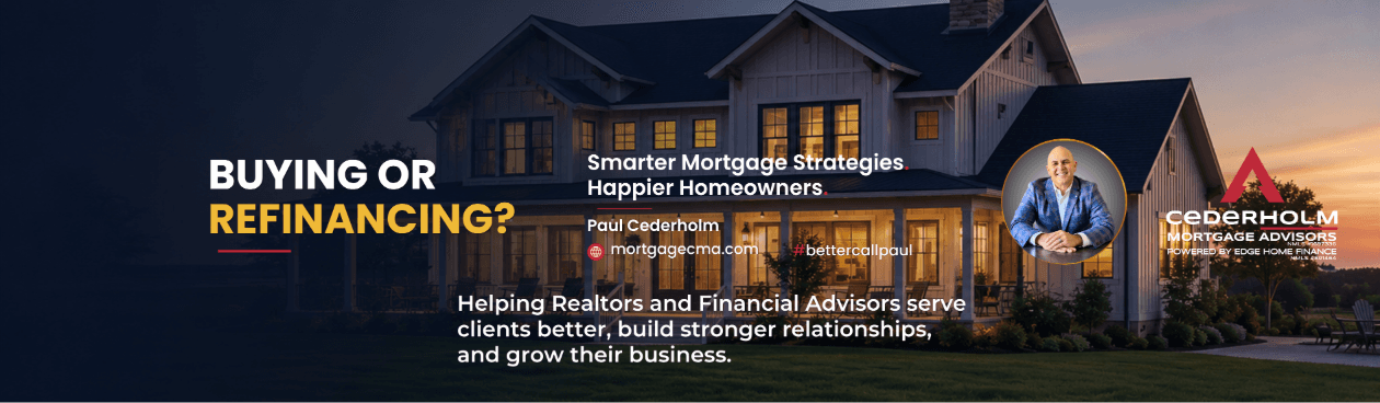Paul Cederholm, Mortgage Broker's Cover Image