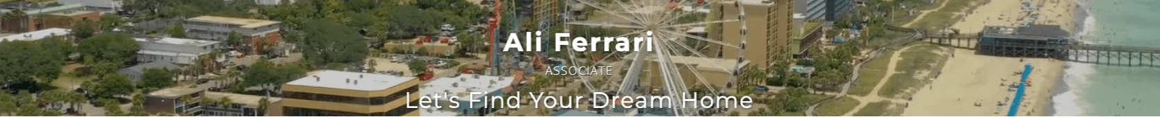 Ali Ferrari Realtor RE/MAX Southern Shores's Cover Image