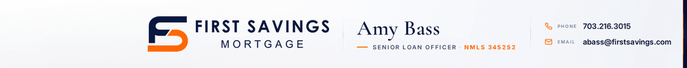Amy Bass - NMLS 345252 - First Savings Mortgage's Cover Image