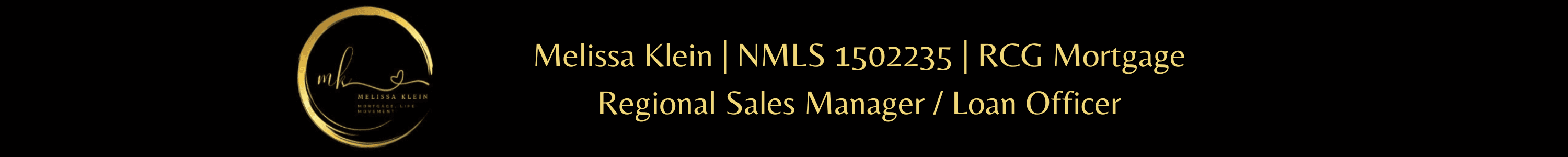 Melissa Klein | NMLS 1502235 | RCG Mortgage's Cover Image