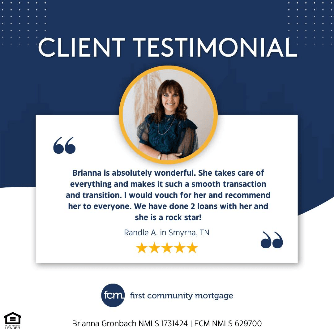 Brianna Gronbach- First Community Mortgage - NMLS 1731424 - Gallery Photo