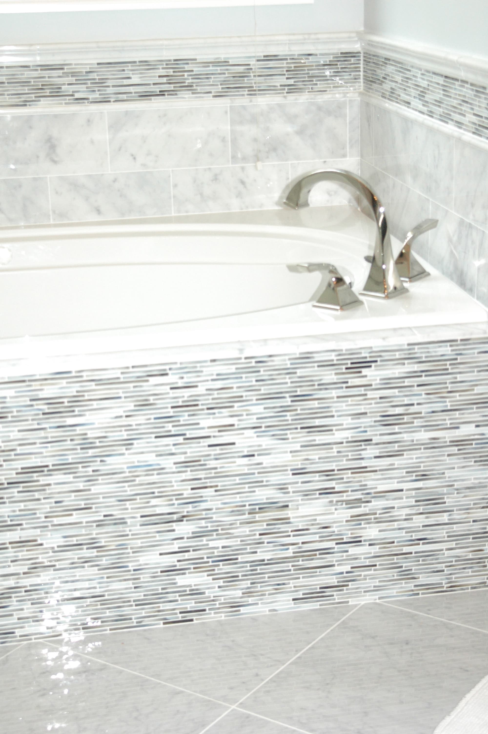 Tiled Phone Santos Tile / Just Baths — 5★ Flooring in Apex, NC
