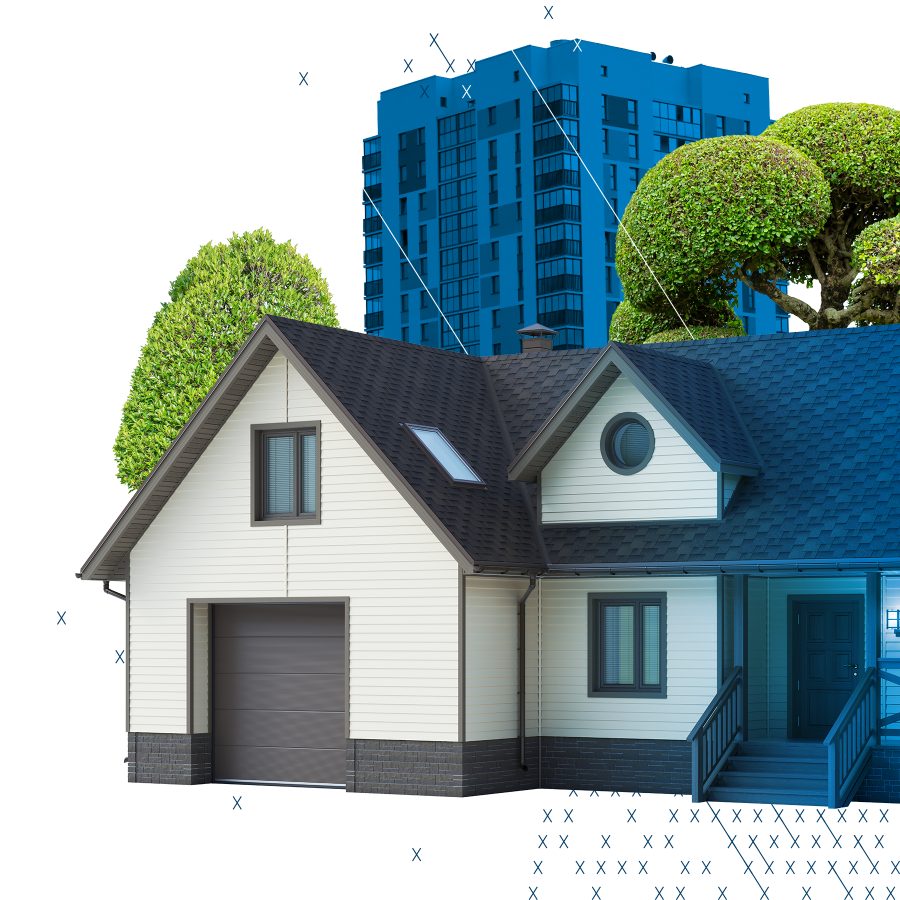 graphic of home