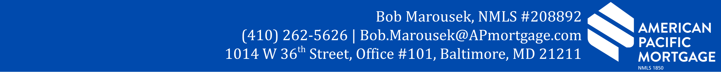 Bob Marousek - Mortgage Loan Originator, NMLS #208892's Cover Image
